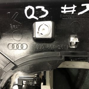 AUDI Q3 TURBO LEATHER GEARSTICK GRIP SHIFTER BLACK BOOT AND SURROUND PART # 8U2 713 139 F TAH