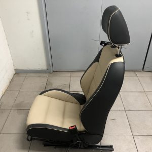 *** SOLD ***VW GOLF 6 CABRIOLET 2 TONE LEATHER RH DRIVERS SEAT – SINGLE SEAT