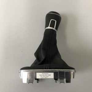 **SOLD** VW GOLF 7 MANUAL GEAR SHIFTER BLACK LEATHER BOOT – PART # 5G2 711 113 C MIT