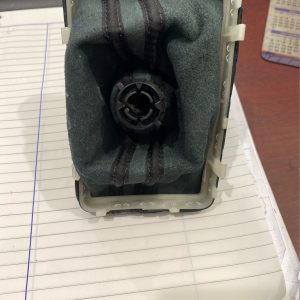 AUDI Q2 AUTOMATIC GEAR SELECTOR KNOB WITH BLACK LEATHER BOOT – PART # 81C713139 IBR